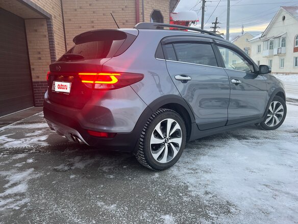 2018 Kia Rio X-Line IV, серый, 1250000 рублей - вид 5