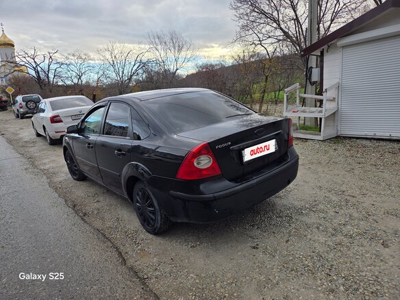 2007 Ford Focus II, чёрный - вид 4