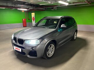 2015 BMW X3 20i xDrive II (F25) Рестайлинг, серый, 1450000 рублей, вид 2