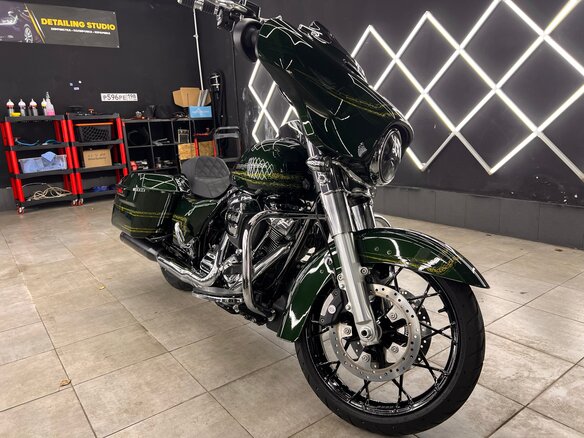 2019 Harley-Davidson Street Glide, зелёный, 2150000 рублей - вид 14