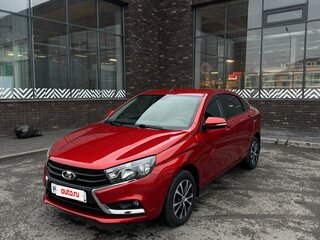 2018 Lada (ВАЗ) Vesta I, красный, 950000 рублей, вид 3
