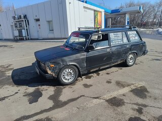 2007 Lada (ВАЗ) 2104, чёрный, 75000 рублей, вид 1