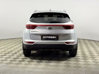 2017 Kia Sportage IV, серебристый, 1670000 рублей, вид 4