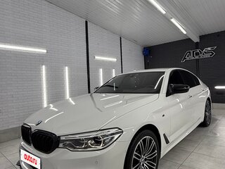 2019 BMW 5 серии 530d xDrive VII (G30/G31/G38), белый, 3800000 рублей, вид 3