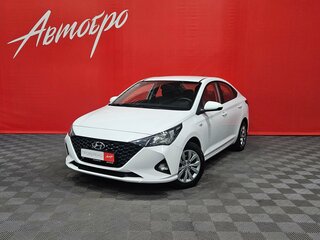 2022 Hyundai Solaris II Рестайлинг, белый, 1215000 рублей, вид 1
