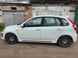 2015 Lada (ВАЗ) Kalina Sport II, белый, 630000 рублей, вид 3