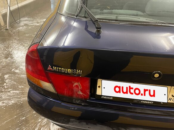 1995 Mitsubishi Carisma I, синий, 110000 рублей - вид 5
