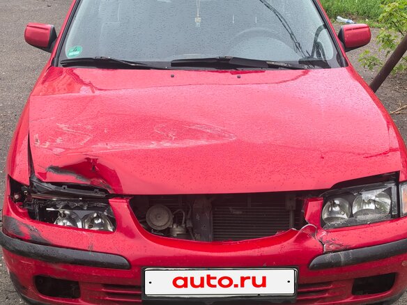 2001 Mazda 626 V (GF), красный, 150000 рублей - вид 1