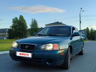 2002 Hyundai Elantra III (XD), синий, 300000 рублей, вид 1