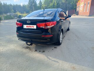 2015 Kia Rio III Рестайлинг, чёрный, 930000 рублей, вид 1