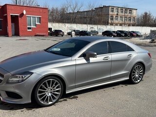 2015 Mercedes-Benz CLS 350 BlueTEC II (C218) Рестайлинг, серый, 4000000 рублей, вид 2
