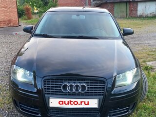 2007 Audi A3 II (8P) Рестайлинг 1, чёрный, 630000 рублей, вид 2