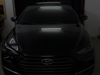 2016 Hyundai Elantra Sport VI (AD), чёрный, 1300000 рублей, вид 2