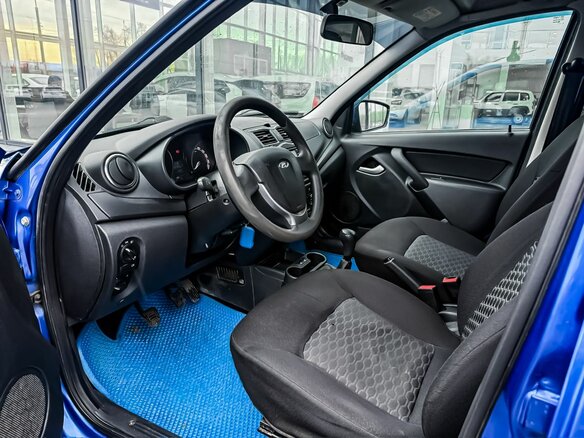 2018 Lada (ВАЗ) Granta I Рестайлинг, синий - вид 9