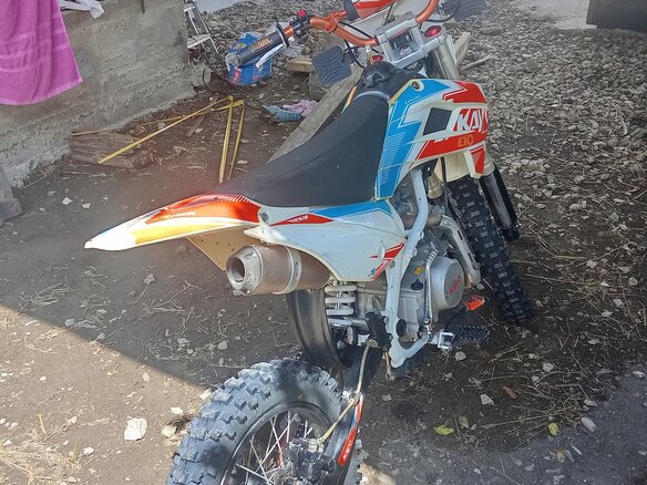 2025 Kayo Evolution YX125EM, оранжевый, 50000 рублей