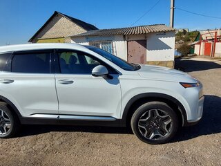 2021 Hyundai Santa Fe IV Рестайлинг, белый, 4000000 рублей, вид 3