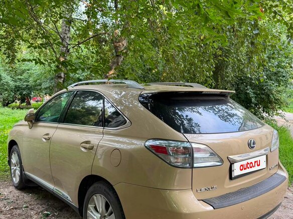 2009 Lexus RX 450h III, бежевый, 1750000 рублей - вид 8