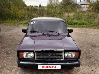 2003 Lada (ВАЗ) 2107, фиолетовый, 130000 рублей, вид 4