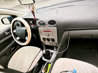 2008 Ford Focus II Рестайлинг, синий, 320000 рублей, вид 5
