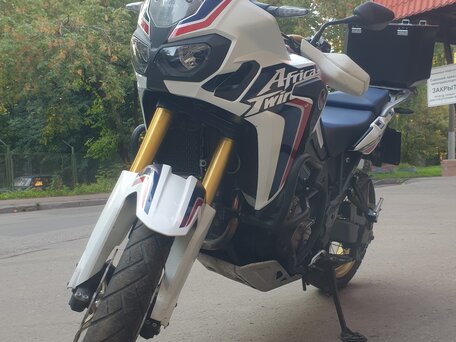 2017 Honda CRF 1000L Africa Twin, белый, 1060000 рублей, вид 3