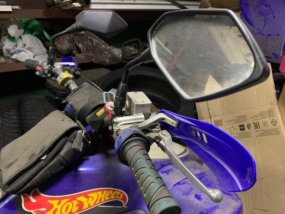 2008 Yamaha YFZ 450, синий, 575000 рублей - вид 14