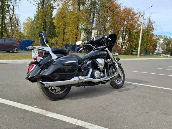 2014 Yamaha XVS1300, чёрный, 1050000 рублей - вид 8