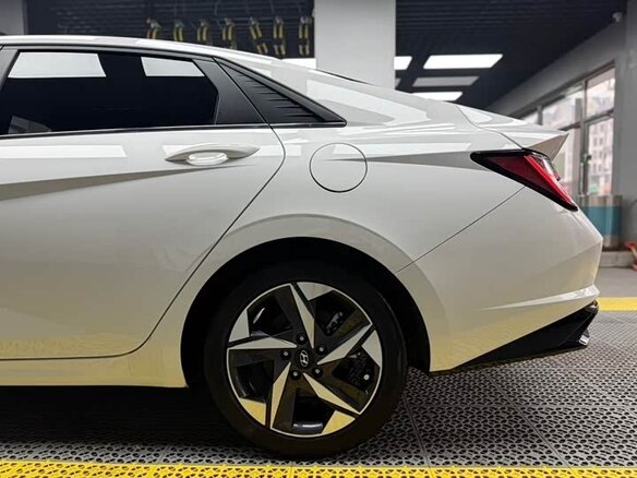 2022 Hyundai Elantra VII (CN7), белый, 1450000 рублей - вид 4