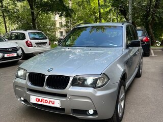 2006 BMW X3 25i I (E83), серебристый, 1150000 рублей, вид 4