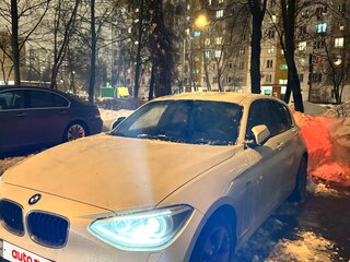 2014 BMW 1 серии 116i II (F20/F21), белый, 1600000 рублей, вид 1