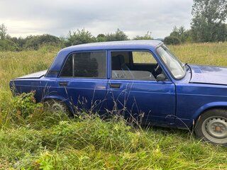 1995 Lada (ВАЗ) 2107, синий, 85000 рублей, вид 2