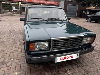 2006 Lada (ВАЗ) 2107, зелёный, 190000 рублей, вид 1