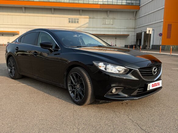 2017 Mazda 6 III (GJ) Рестайлинг, чёрный - вид 13