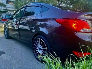 2016 Hyundai Solaris I Рестайлинг, коричневый, 970000 рублей, вид 5
