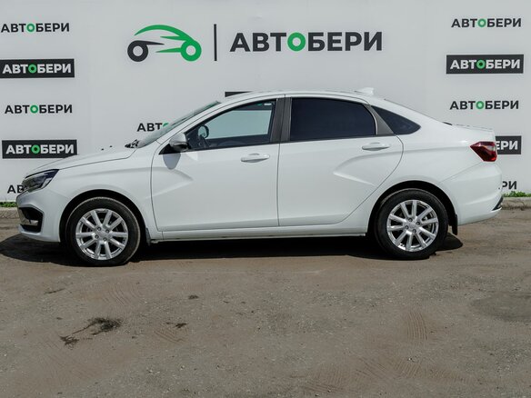 2023 Lada (ВАЗ) Vesta I Рестайлинг (NG), белый - вид 7