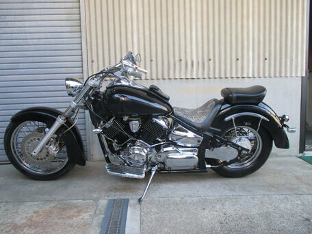 2002 Yamaha XVS1100, чёрный, 449000 рублей, вид 2