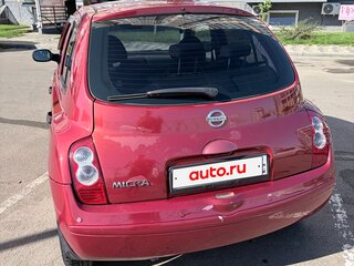 2007 Nissan Micra III (K12), красный, 430000 рублей, вид 3