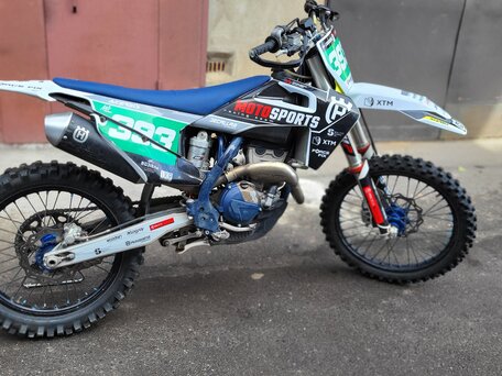 2021 Husqvarna FC 250, синий, 420000 рублей, вид 2