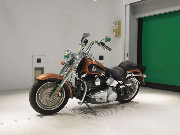 2008 Harley-Davidson Fat Boy, чёрный, 850000 рублей - вид 12