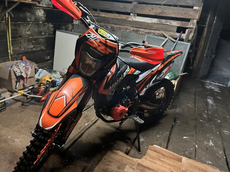 2024 Motoland CRF250, оранжевый, 125000 рублей, вид 1