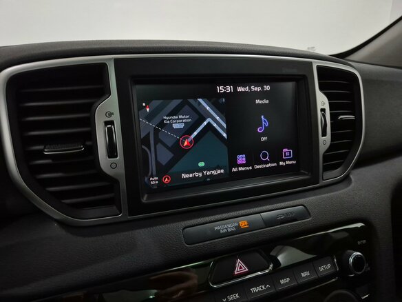 2018 Kia Sportage IV Рестайлинг, чёрный, 2130000 рублей - вид 19