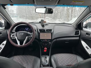 2015 Hyundai Solaris I Рестайлинг, белый, 500000 рублей, вид 4