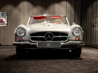 1958 Mercedes-Benz 190 SL R121, серебристый, 37000000 рублей, вид 4
