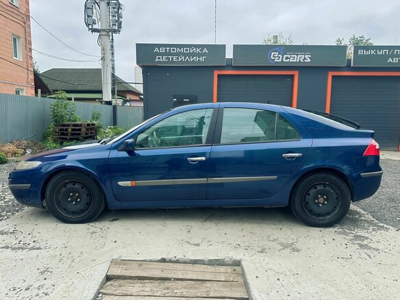 2002 Renault Laguna II, синий - вид 6