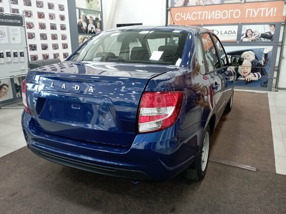 2026 Lada (ВАЗ) Granta I Рестайлинг, синий - вид 5