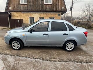 2012 Lada (ВАЗ) Granta I, голубой, 170000 рублей, вид 4