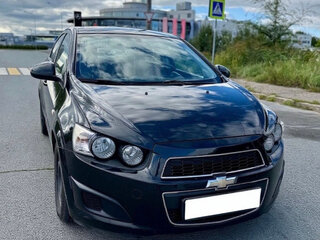 2013 Chevrolet Aveo II, чёрный, 770000 рублей, вид 4