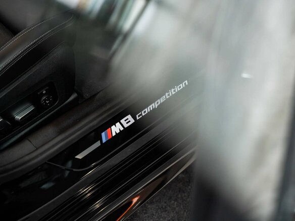 2022 BMW M8 Competition I (F91/F92/F93), чёрный - вид 14