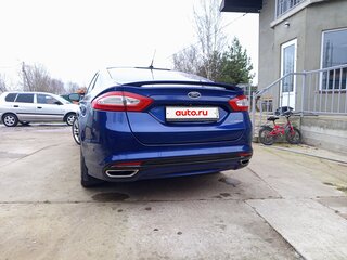 2012 Ford Fusion (North America) II, синий, 1200000 рублей, вид 5