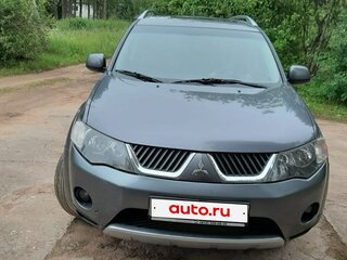2008 Mitsubishi Outlander II, серый, 950000 рублей, вид 1