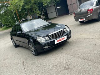 2007 Mercedes-Benz E-Класс 220 III (W211, S211) Рестайлинг, чёрный, 899000 рублей, вид 1